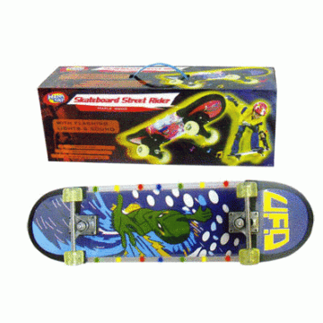 Music skateboard