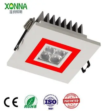 recessed led ceiling light , square recessed light cover