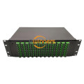 3U 96 Cores SC แผงกระจายไฟเบอร์ SC