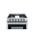 Cucina a gas in acciaio inox 30" CSA 4 o 5 bruciatori