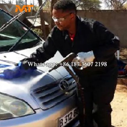 2024 New Outdoor Mobile Steam Car Wash with Foam Wax Car Wash Machine