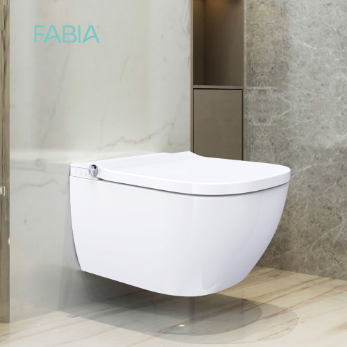 Square Design Bathroom Smart Wall Toilet