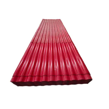 Hot Sale Color Coated PPGI Corrugated Steel Roofing Sheets