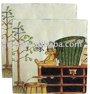 YLNL2065Printing Paper Napkin, Decoupage Napkin