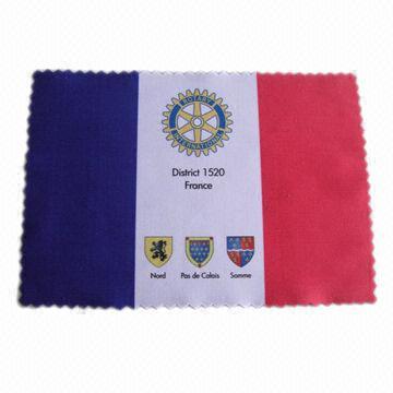 Sunglasses Cleaning Cloth, Made of Microfiber with Printing