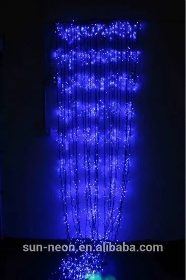 Good Quality Walmart Commercial Outdoor Purple Led Holiday Curtain Light