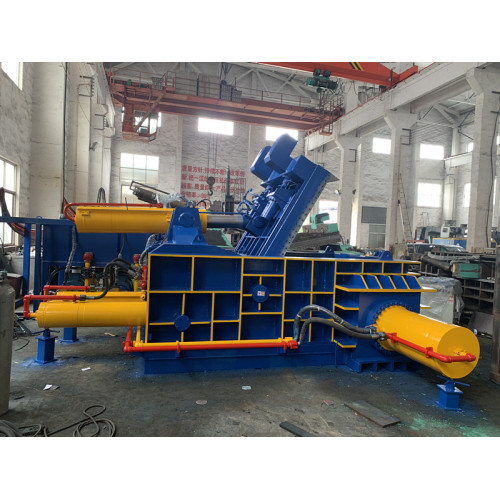 Hydraulic Scrap Metal Baler Machine With Octagonal Bale