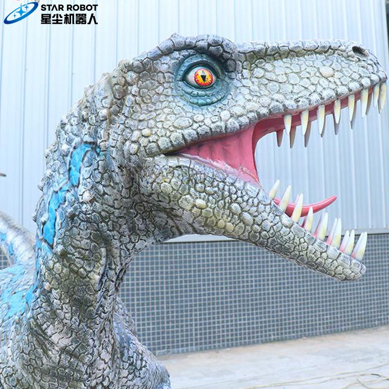 jurassic park animatronic velociraptor