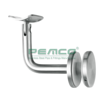 Pj-B403 Stainless Steel Stair Wall Glass Corner Handrail Bracket
