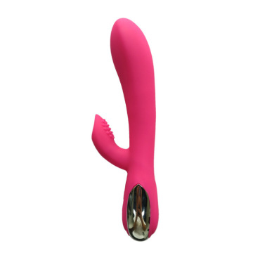 Vibrador Duplo Coelho Ponto G e Estimulação Clitoriana