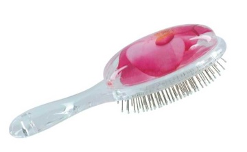 Fancy Clean Liquid Hair Brush with Various Floaters Inside