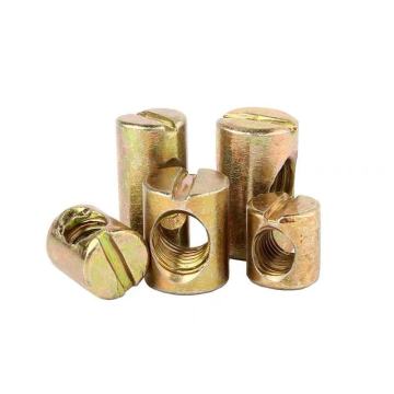 Cylindrical hammer connector nuts