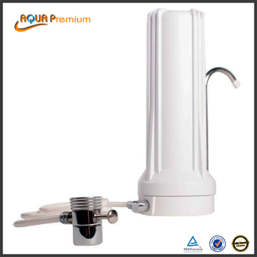 10" white water filter housing/clear ceramic balls water filter purifier