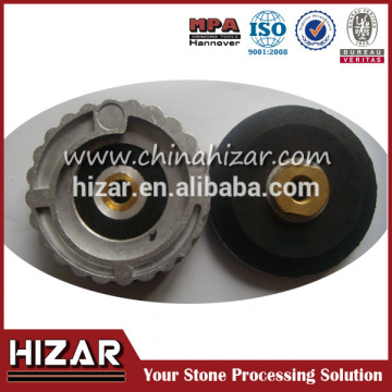 Aluminum Snail locker for backer pad