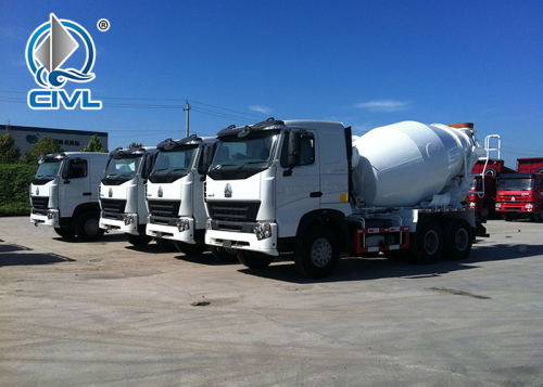 HOWO A7 6x4 371hp Concrete Mixer Truck