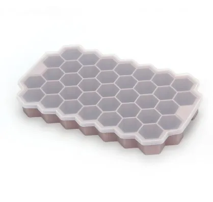 Silicone honeycomb ice grid hole ice mold