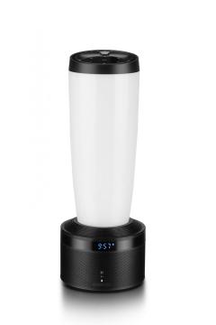 Smart multi-functional bedside lamp with Bluetooth speaker