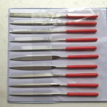 Handmaking Tools Diamond Key Needle Files 10Pcs/Set