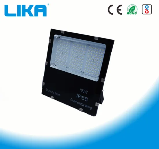 100W Outdoor Led Floodlight With Acrylic Lens