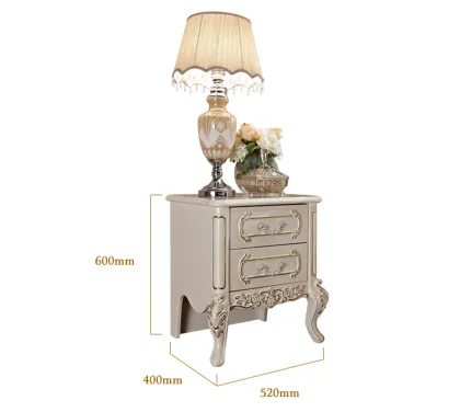 H8802G Hotel Wooden Bedroom Furniture Bedside Table