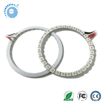 WS2812B Sudut Mata Lampu LED Lampu Cincin 5V 33LEDS pada promosi