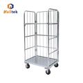 Coasting Warehouse Transport Cage Stock Cart