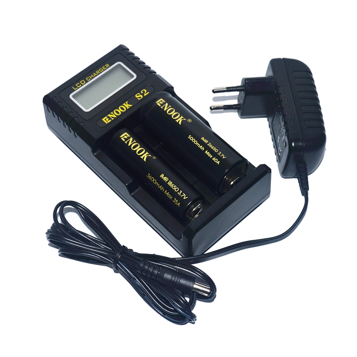ENOOK Charger S2 18650 Battery Charger 