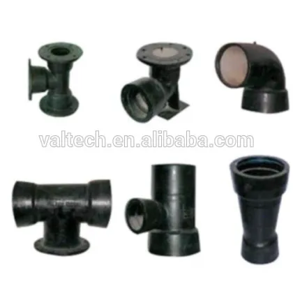 water wastwater industry pipe connection accessories Ductile Iron Flange Socket Pipe Fittings