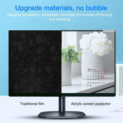 Acrylic TV Screen Protector Acrylic Anti Blue Light Removable TV Screen Protector Manufactory