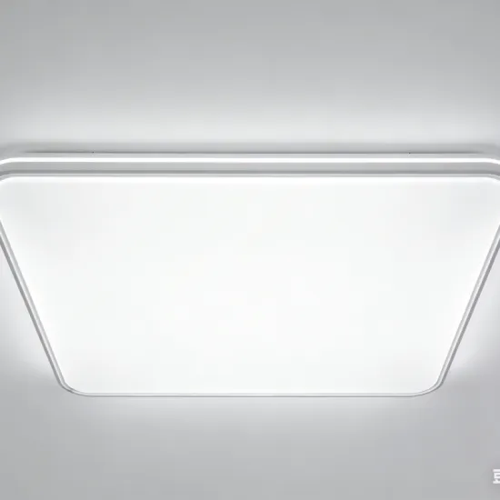 LED ceiling light for quiet spaces