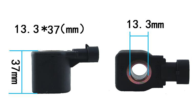 Main dimension of Lovato Type Pressure Reducer Solenoid Coils