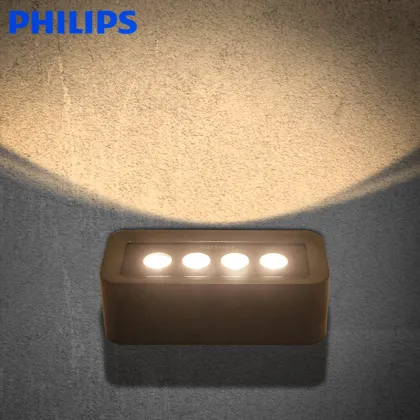 Philips BWS161 7.5W Outdoor Waterproof Square LED Wall Lamp