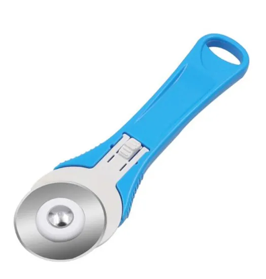 Professional 45mm Cloth Rotary Cutter: A Versatile Tool for DIY Leather, Paper, Fabric Cutting, Patchwork, and Sewing Accessory