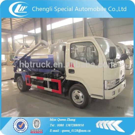 Dongfeng 3000L small sewage truck