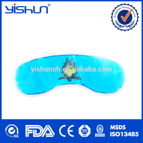 reusable soft gel cooling eye patch with sleep mask