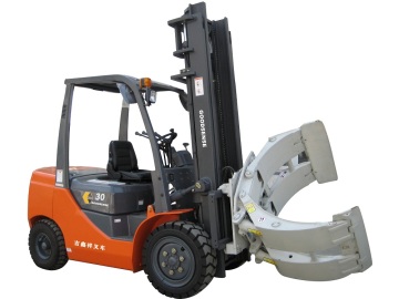 Paper Roll Clamps Attachment For Forklift