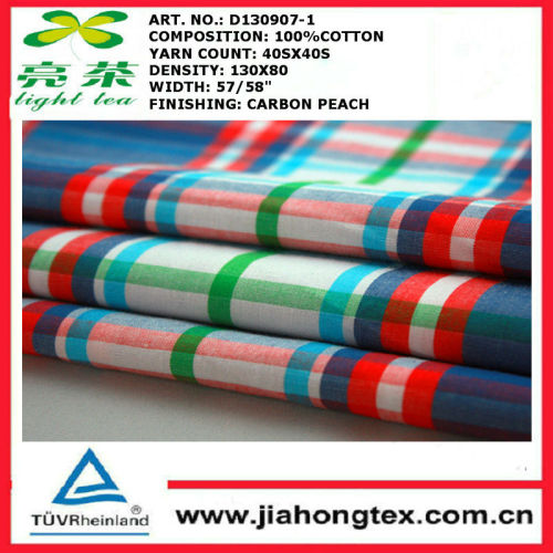 Carbon Peach awning fabric