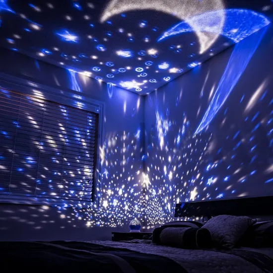 Sky Star Moon Projector Night Light For Children Kids Bedroom Decor