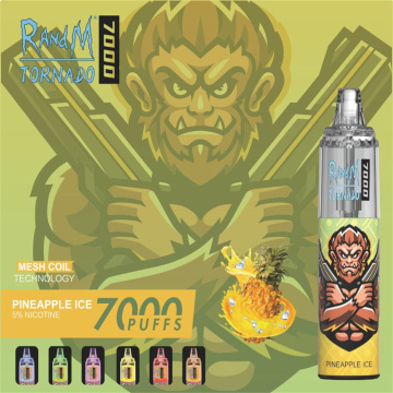 R andM Tornado 7000 Rechargeable Disposable Pod Kit