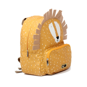 Cartoon Lion Style School Backpack for Children