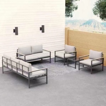 Aluminum Alloy Waterproof Outdoor Furniture with Cushions