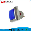 sub-miniature plastic pushbutton switch