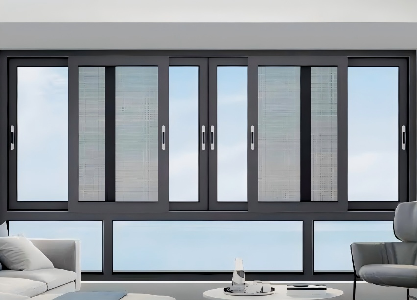 Aluminum sliding windows