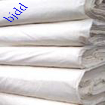 Polyester and cotton bleached fabric