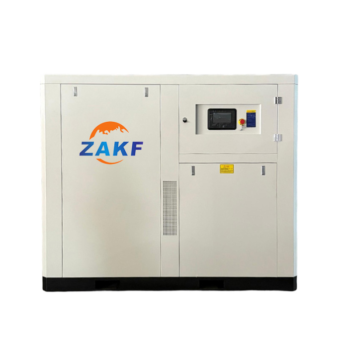 Compresor de aire de tornillo lubricado sin aceite Precision Manufacturing 75HP