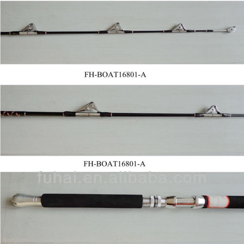 FH-BOAT16801-A Silver Color Handle Boat Fishing Rod