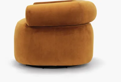Modern Huggy Swivel Chair
