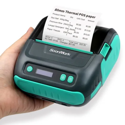 3 inch bluetooth wireless handheld Barcode Label Printer