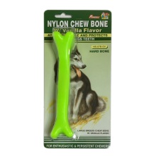 Juguete para masticar perro de nylon duro grande con aroma a vainilla