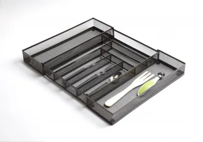 Metal Mesh Home Organization Storage Trays